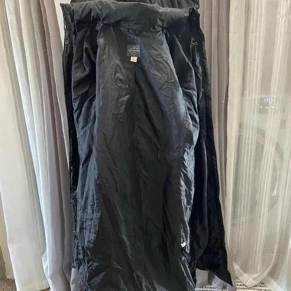 Women's Black Quilted Coat - Picture 10 of 10